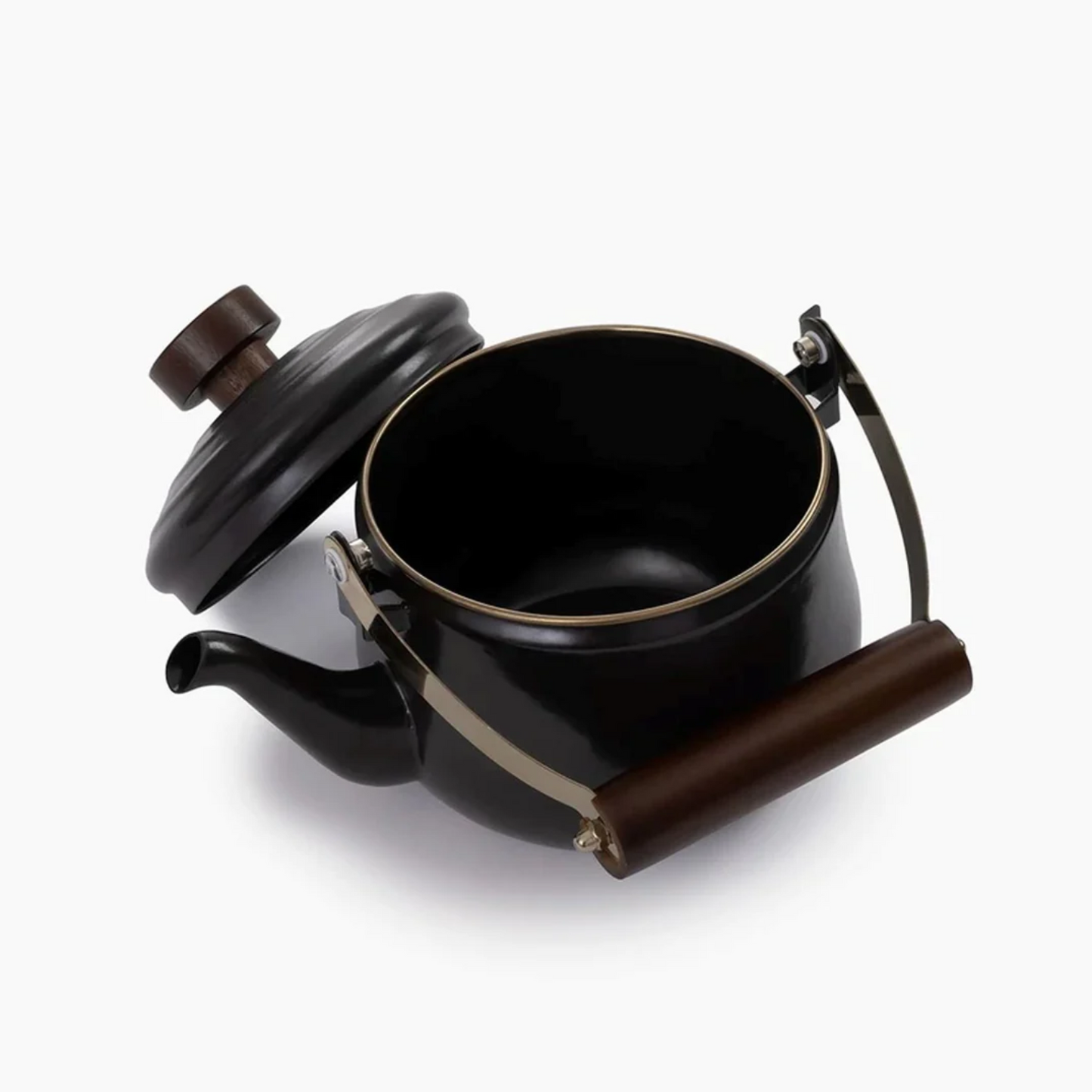 Barebones Enamel Teapot