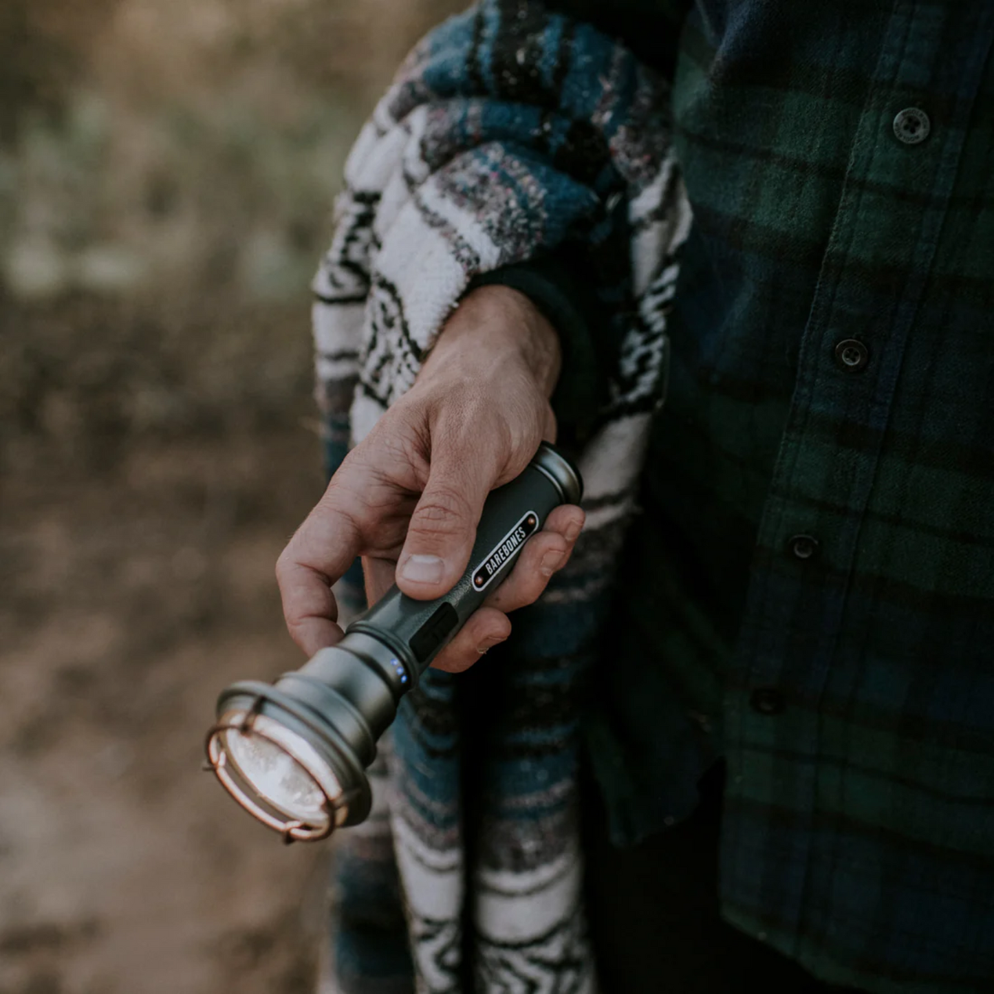 Barebones Vintage Flashlight