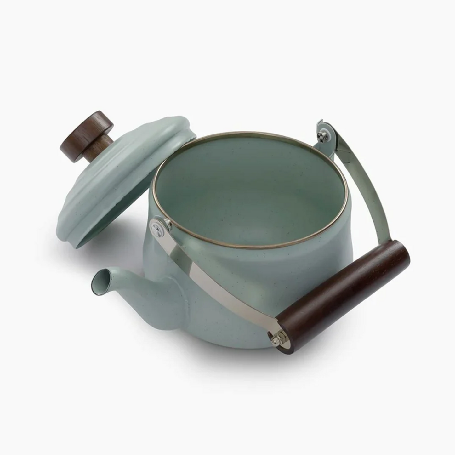 Barebones Enamel Teapot