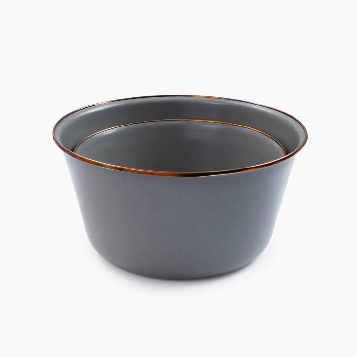 Barebones Enamel Mixing Bowl Set of 2