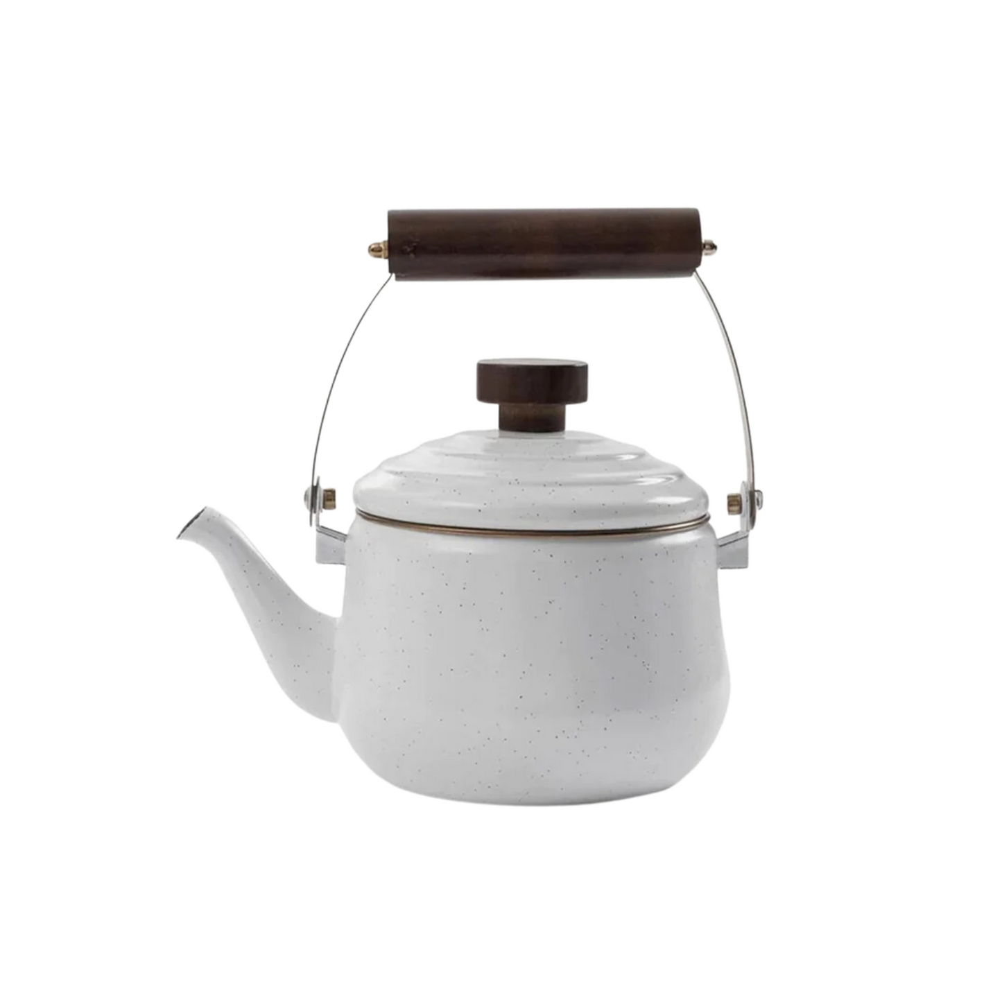 Barebones Enamel Teapot